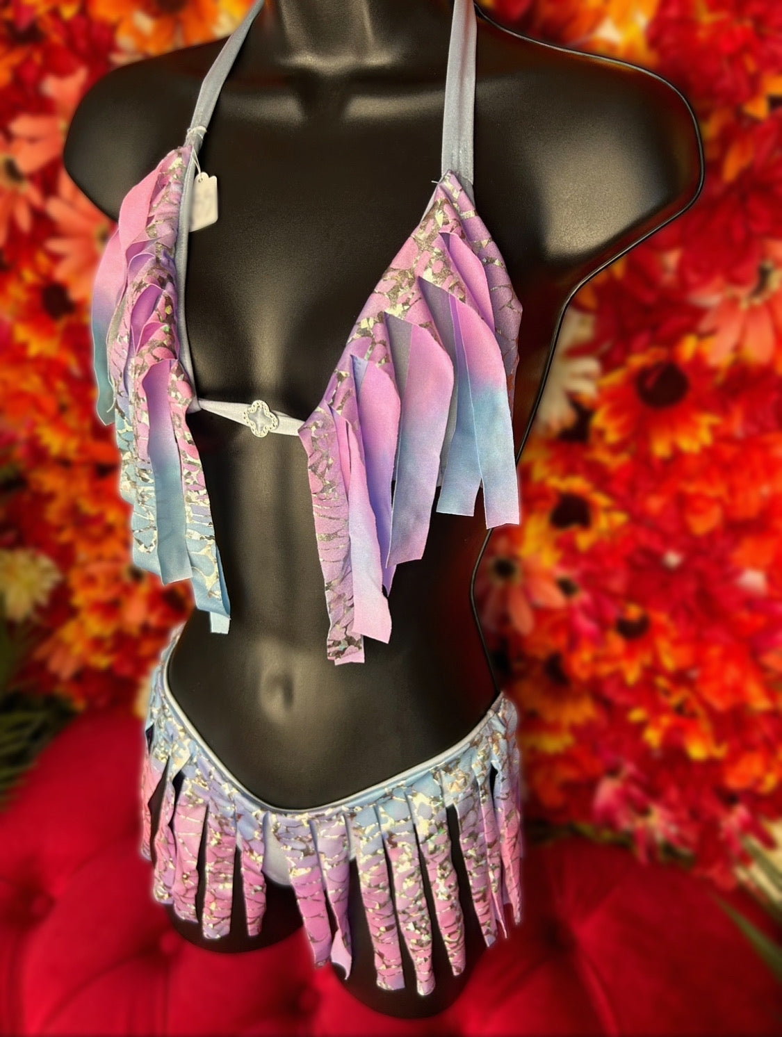 Multicolor Two Piece